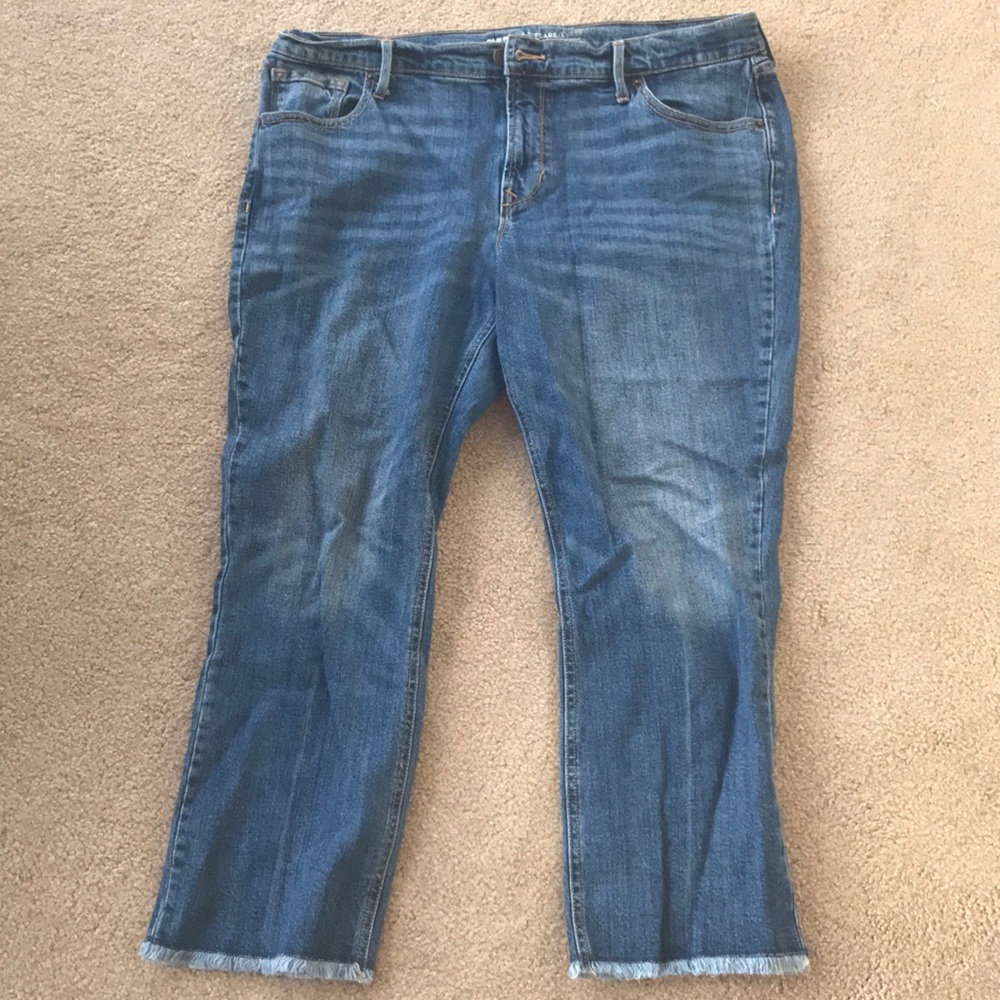 Old Navy - Mid Rise Flare Jeans